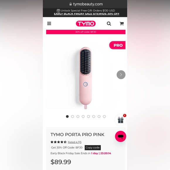 Tymo Porta Pro Styling Brush - Picture 6 of 9